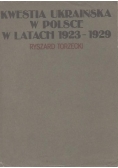 Kwestia ukraińska w Polsce w latach 1923-1929