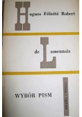 Wybór pism Wybór pism de Lamennais Hugues