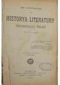 Historya Literatury Niepodległej Polski, 1908 r.