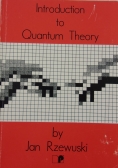Introduction to quantum theory