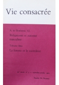 Vie consacree 44e annee N 5