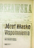 Józef Hłasko wspomnienia