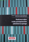 Nadzwyczajne tryby postępowania administracyjnego