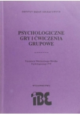 Psychologiczne gry i ćwiczenia grupowe
