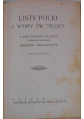 Listy Polki z Wyspy Św. Trójcy, 1927 r.