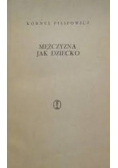 Mężczyzna jako dziecko