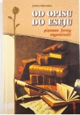 Od opisu do eseju