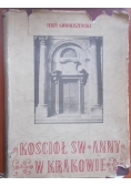 Kościół św Anny w Krakowie