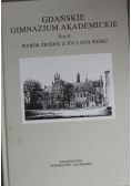 Gdańskie gimnazjum akademickie tom II