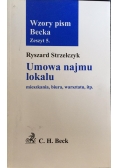Umowa najmu lokalu, mieszkania, biura, warsztatu