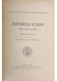 Partenopeus de Blois. Poemat z dwunastego wieku, 1902 r.