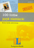 100 listów język niemiecki