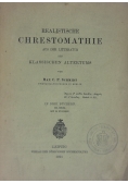 Realistische Chrestomathie, 1901 r.