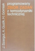 Programowany zbiór zadań z termodynamiki technicznej