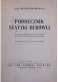 Podręcznik statyki budowli