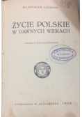 Życie polskie w dawnych wiekach, 1931 r.