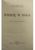 Wierzę w Boga, 1933r