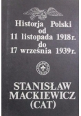 Historja Polski od 11 listopada 1918 r. do 17 września 1939 r.