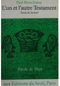 L'un et l'autre Testament