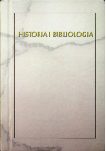 Historia i Bibliologia