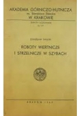 Roboty wiertnicze i strzelnicze w szybach