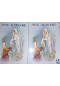 Myśli różańcowe, 2 części