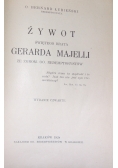 Żywot Świętego Brata Gerarda Majelli,1928