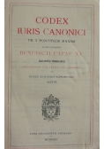 Codex Iuris Canonici, 1931 r.