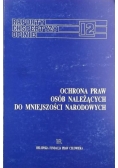 Ochrona praw osób należących do mniejszości narodowych
