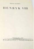 Henryk VIII , 1939 r.
