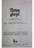Czasopismo "Nowe drogi" 1949, nr 6