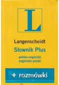 Słownik Plus polsko-angielski angielsko-polski + rozmówki