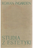 Studia z Estetyki, Tom I