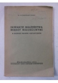 Padacz Władysław - Zawarcie małżeństwa między nieobecnymi, 1950 r.