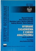 Wybrane Zagadnienia z Chemii Analitycznej