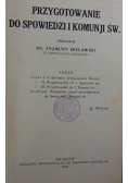 Przygotowanie Do Spowiedzi I Komunji Św.,1922