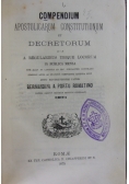 Compendium Apostolicarum Constitutionum,1875r.