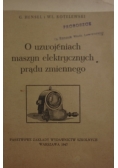 O uzwojeniach maszyn elektrycznych prądu zmiennego, 1947r.