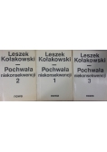 Pochwała niekonsekwencji Pisma rozproszone z lat 1955-1968- 3 książki
