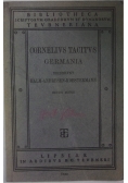 Cornelivs tacitvs Germania, 1839 r.