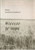 Wiersze ze stepu + Autograf Iwankiewicz Grynkiewicz