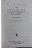 Biblia to jest Pismo Święte starego i nowego testamentu
