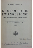 Kontemplacje Ewangeliczne ,Tom I ,1929 r.