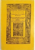 Pieśni postne starożytne Człowiekowi krześcijańskiemu należace, reprint 1607 r.