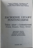Zachodnie ustawy penitencjarne