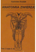 Anatomia zwierząt tom 1 część II i III