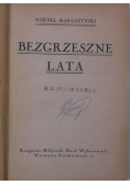 Bezgrzeszne lata, 1925 r.
