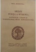 Między poezją a wymową