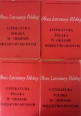 Literatura Polska w okresie międzywojennym, Tom I-IV