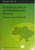 Koncepcje polityki narodowościowej Ukrainy Dedykacja Autora